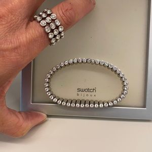 Rare🔥 Limited Edition Swatch bracelet and ring